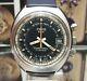 V Rare Vintage Swiss Oris Chronoris Star Chronostop Watch + Box & Papers