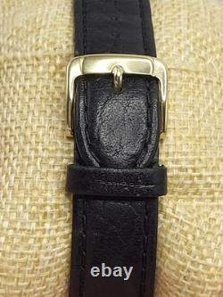 VERY RARE 1990 Vintage Jostens Unisex Tank Watch Quartz Swiss Made