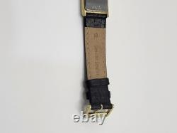 VERY RARE 1990 Vintage Jostens Unisex Tank Watch Quartz Swiss Made