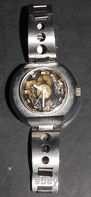 VERY RARE VINTAGE 1960's LUCERNE MECHANICAL MEN'S WATCH Stainless Steel Swiss