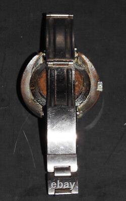 VERY RARE VINTAGE 1960's LUCERNE MECHANICAL MEN'S WATCH Stainless Steel Swiss