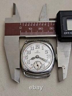 VERY RARE VINTAGE MEN'S SWISS OMEGA Manual Winding Trench WATCH Cal. 26.5