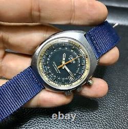 VERY RARE VINTAGE SWISS ORISs CHRONORIS STAR CHRONOSTOP CHRONOGRAPH WATCH