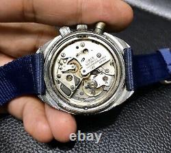 VERY RARE VINTAGE SWISS ORISs CHRONORIS STAR CHRONOSTOP CHRONOGRAPH WATCH