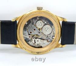 VERY RARE VINTAGE SWISS ORVIL Swiss Men Wrist Watch 17 Jewel GOLD PLATED Running