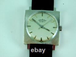 VINTAGE ANDRE BOUCHARD BY HYDE PARK SWISS MENS WRISTWATCH SERVICED RARE C. 1970s