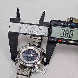 VINTAGE BASIS NOBLESSE 1950's RARE MENS WRIST WATCH 17 JEWEL SWISS DATE RUNS