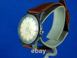 VINTAGE BUCHERER 25J SWISS AUTOMATIC STAINLESS MENS WRISTWATCH RARE C1960s