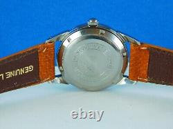 VINTAGE BUCHERER 25J SWISS AUTOMATIC STAINLESS MENS WRISTWATCH RARE C1960s