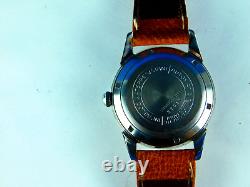 VINTAGE BUCHERER 25J SWISS AUTOMATIC STAINLESS MENS WRISTWATCH RARE C1960s