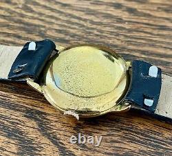 VINTAGE DAMAS RARE WW2 ERA MILITARY STYLE MEN'S SWISS WATCH 15 Jewel