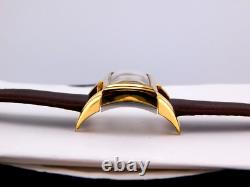 VINTAGE HARMAN DRIVER DECO SWISS GF MENS WRISTWATCH RARE SERVICED C. 1930s