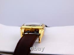 VINTAGE HARMAN DRIVER DECO SWISS GF MENS WRISTWATCH RARE SERVICED C. 1930s