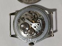 VINTAGE LOT ultra rare swiss made WWII Henex watch 3pcs cal. W810 AS984 military