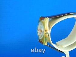 VINTAGE MULMA 21J AUTOMATIC SWISS 18K GP LADIES WRISTWATCH SERVICED RARE C1970s