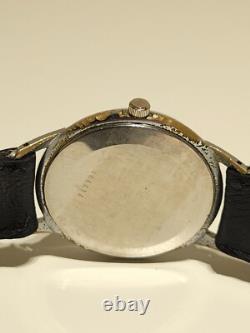 VINTAGE RARE CLASSIC OVERSIZE 37mm MEN'S SWISS WATCH MARVIN CAL. 560/ 15J