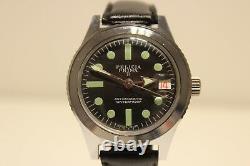 VINTAGE RARE DIVER STYLE 37mm MEN'S SWISS MECHANICAL WATCH FELICIA PRIMA 21