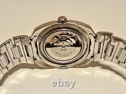 VINTAGE RARE DIVER STYLE 50m SWISS MEN'S CHROMED AUTOMATIC WATCHCONTINENTALS77