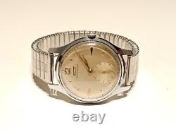 VINTAGE RARE OVERSIZE 37mm MEN'S SWISS MECHANICAL WATCH TISSOT 15J. /1940-1949