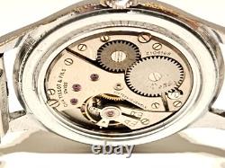 VINTAGE RARE OVERSIZE 37mm MEN'S SWISS MECHANICAL WATCH TISSOT 15J. /1940-1949