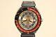 VINTAGE RARE RACING DIVER STYLE MEN'S SWISS MECHANICAL 41.5mm WATCH NELCO