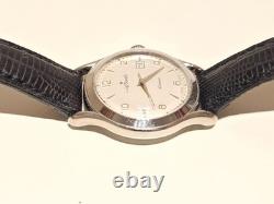 VINTAGE RARE SWISS 29mm WHITE GOLD PLATED LADIES AUTOMATIC WATCHLUIGI BORELLI