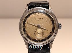 VINTAGE RARE SWISS WW2 ERA MEN'S MECHANICAL WATCH WYLER-VETTA INCAFLEX 17j