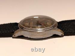 VINTAGE RARE WW2 ERA MILITARY 30mm MEN'S SWISS WATCH ORIS CAL. 202EWith7 jewels