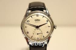 VINTAGE RARE WW2 ERA SWISS OVERSIZE 37mm MEN'S MECHANICAL WATCH ROAMER JUBILE