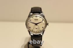 VINTAGE RARE WW2 ERA SWISS OVERSIZE 37mm MEN'S MECHANICAL WATCH ROAMER JUBILE