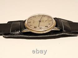 VINTAGE RARE WW2 MADE FOR BULGARIA MARKET MEN'S SWISS WATCH LEONIDAS BREGE 15j
