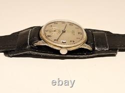 VINTAGE RARE WW2 MADE FOR BULGARIA MARKET MEN'S SWISS WATCH LEONIDAS BREGE 15j