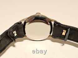 VINTAGE RARE WW2 MADE FOR BULGARIA MARKET MEN'S SWISS WATCH LEONIDAS BREGE 15j