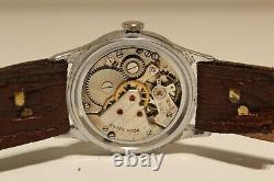 VINTAGE RARE WW2 MILITARY STYLE SMALL 30mm MEN'S SWISS WATCH ANCRE SUISSE