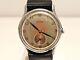 VINTAGE RARE WW2 MILITARY SUB SECOND TWO TONE DIAL SWISS MEN 34mm WATCHANCRE