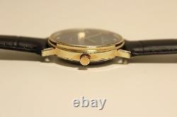 VINTAGE SWISS RARE GOLD PLATED MEN'S AUTOMATIC WATCH SOLVIL et TITUS 17 JEWELS