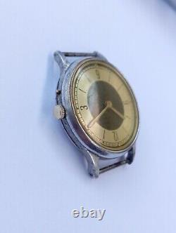 VINTAGE Unique dial WWI trench watch Germany/swiss WWII Military Ultra Rare