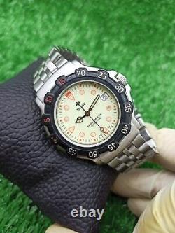 VINTAGE ZODIAC SWISS FORMULA WATCH RARE 90s SPORTS 200M SWISS