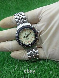 VINTAGE ZODIAC SWISS FORMULA WATCH RARE 90s SPORTS 200M SWISS