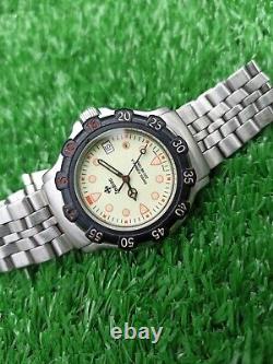 VINTAGE ZODIAC SWISS FORMULA WATCH RARE 90s SPORTS 200M SWISS