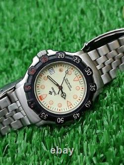 VINTAGE ZODIAC SWISS FORMULA WATCH RARE 90s SPORTS 200M SWISS