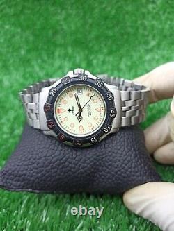 VINTAGE ZODIAC SWISS FORMULA WATCH RARE 90s SPORTS 200M SWISS