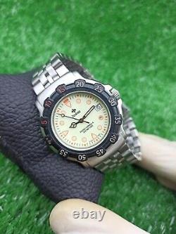 VINTAGE ZODIAC SWISS FORMULA WATCH RARE 90s SPORTS 200M SWISS