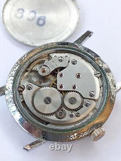 VINTAGE swiss made ULTRA RARE HIRSCH CAL. 156 unique watch Check it