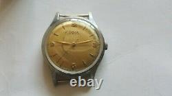 VINTAGE swiss made Ultra rare Oversized DOXA watch ETA 11 1/2 1147 military 38mm