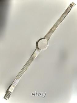 VTG RARE Geneva Swiss GENUINE Ruby and Diamond Watch Women's Cocktail Wristwatch