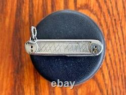 Very Rare 1920's Cyma Swiss Deco 15J Pocket/Key Chain Travel Watch Runs Strong