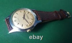 Very Rare 1950s Vintage Swiss Gents watch RODANIA 17 Jewels SWISS MADE