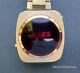 Very Rare 1970s Vintage Swiss MWC LED Golden 36mm Watch New Battery Working