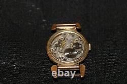 Very Rare Chrono Felsus 1940's Vintage Swiss Men's Military Style Watch